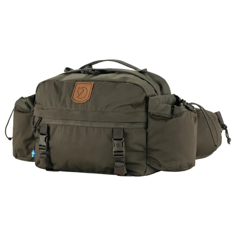 Fjallraven Singi Hip Pack 10 in Dark Olive-1